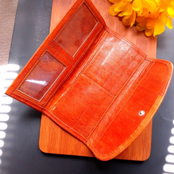 1PC Beautiful African Mudcloth Leather Wallet - Picture 12 of 16